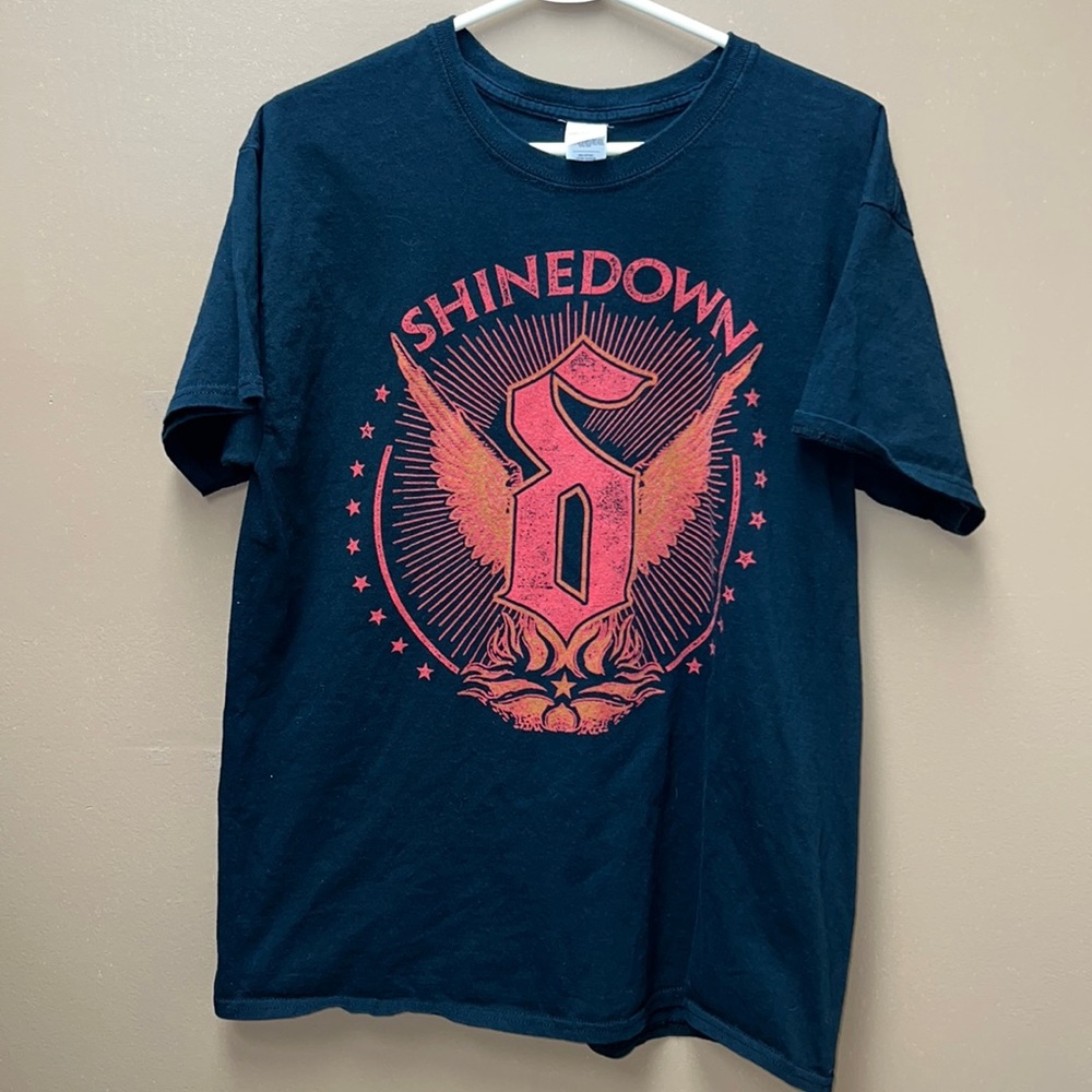 Shinedown concert shirt. Vintage double sided